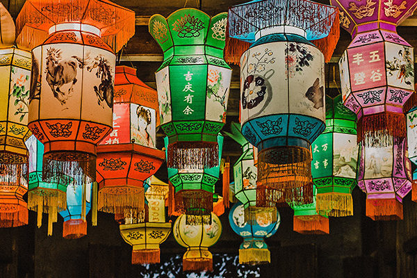 lantern lampshades